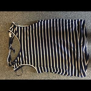 Thyme and Honey blue stripped tank top